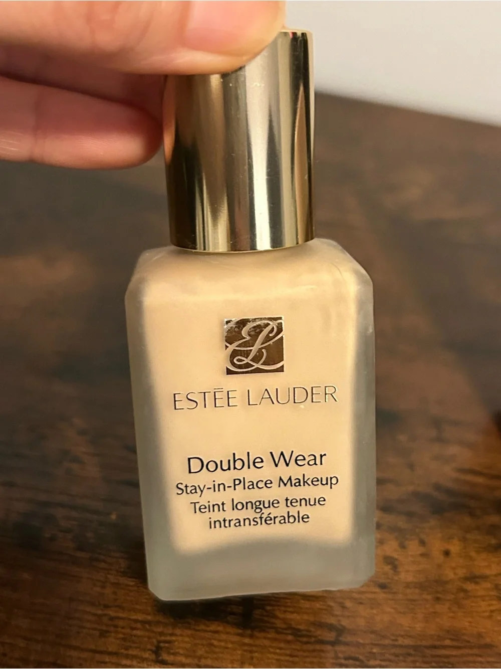 Estee Lauder Double Wear foundation and Lancôme Skin Idôle 3 Serum skin tint